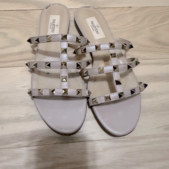 Valentino Rockstud Sandals 36/6 - Picture 2 of 6